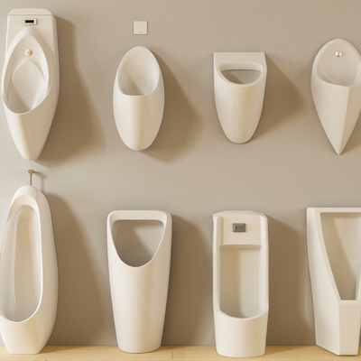  小便池 小便斗su模型 