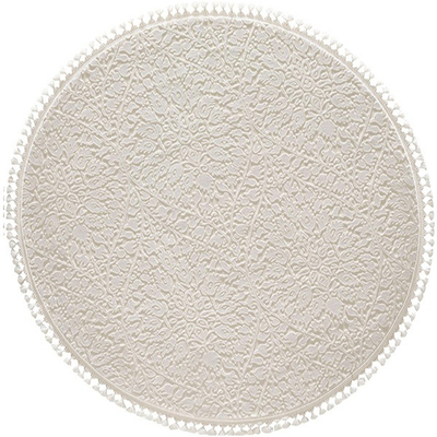  灰色欧式豪华圆形地毯贴图 