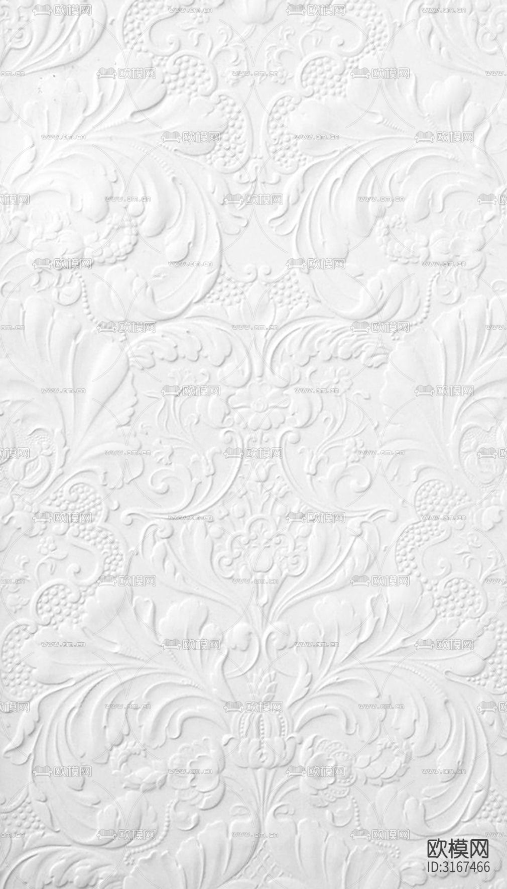 白色意大利凹凸艺术墙面贴图下载