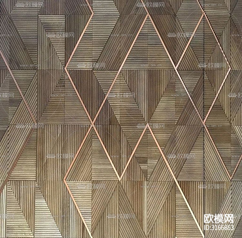 灰色艺术橡木吸音板贴图下载