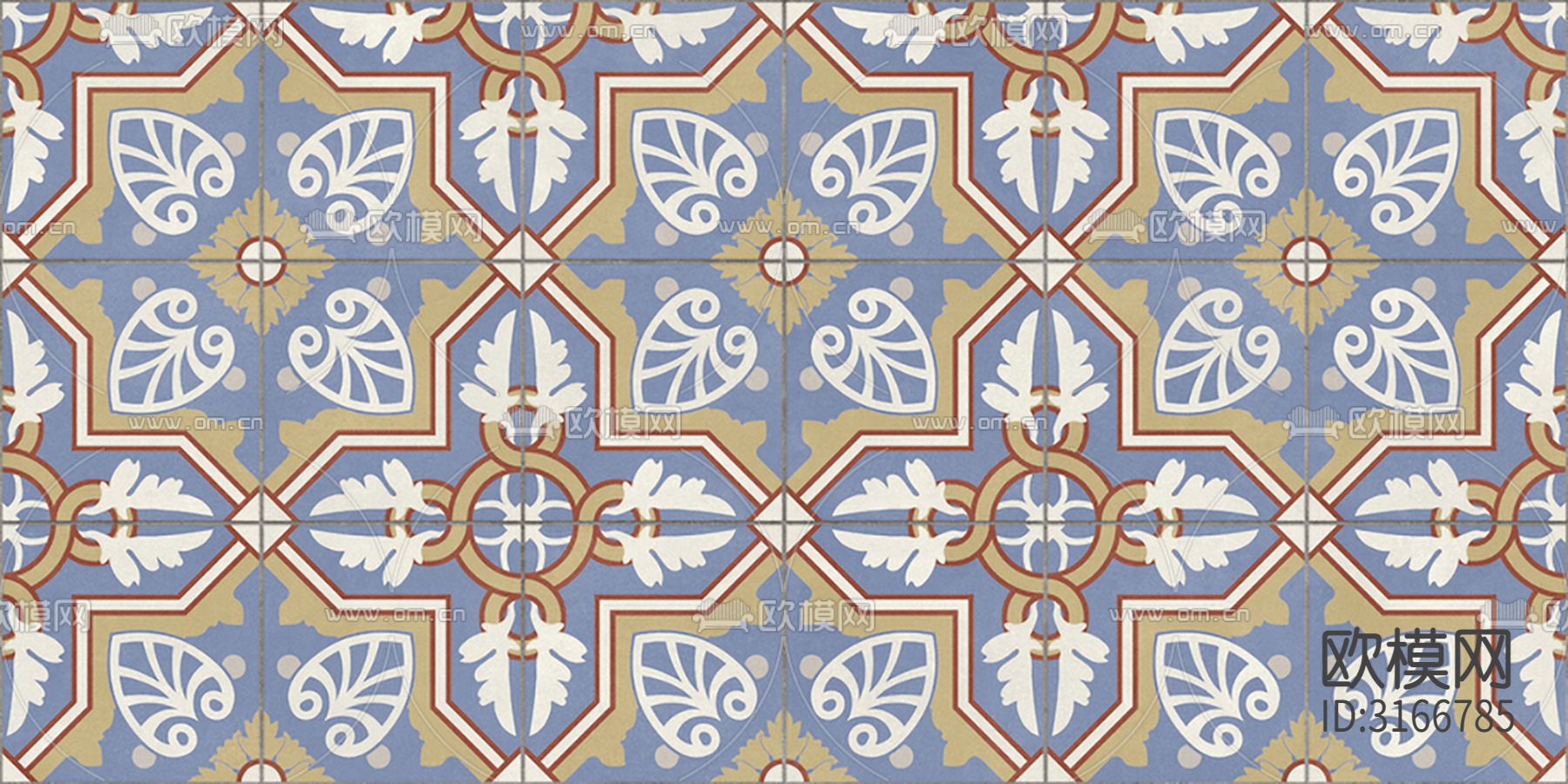 灰色欧式花砖露台砖贴图下载