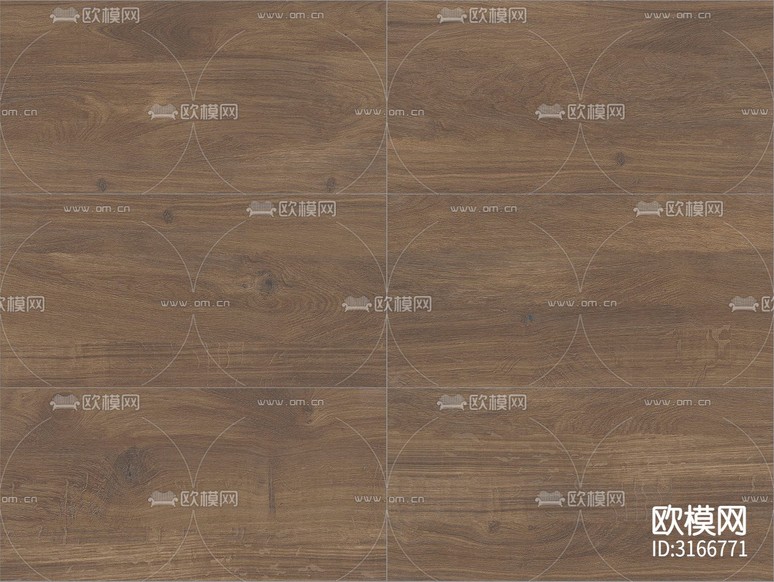 棕色橡木木纹木饰面贴图下载(渲染图2)