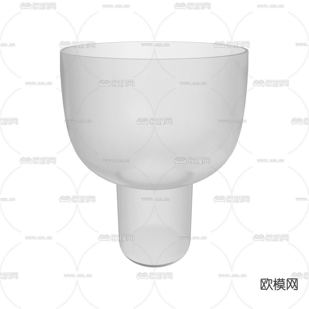 Gejst 花瓶 玻璃器皿3d模型下载（渲染图1）