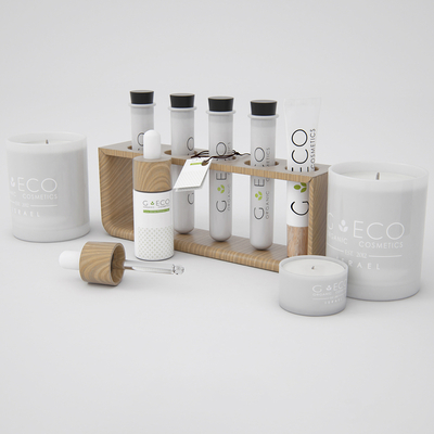  卫浴用品 沐浴露 洗浴用品 蜡烛su模型 