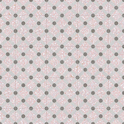  粉色水磨石拼花贴图 