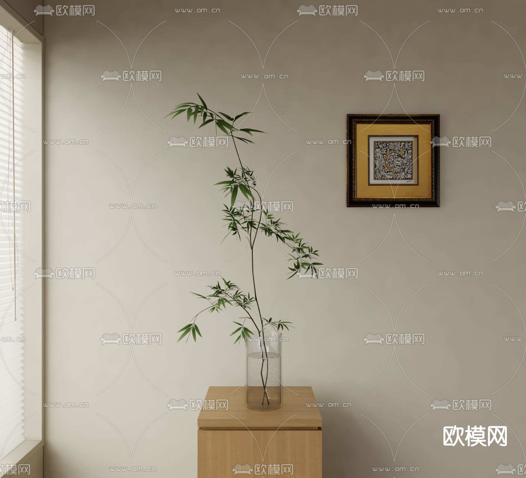 绿植植物 水生植物3d模型下载