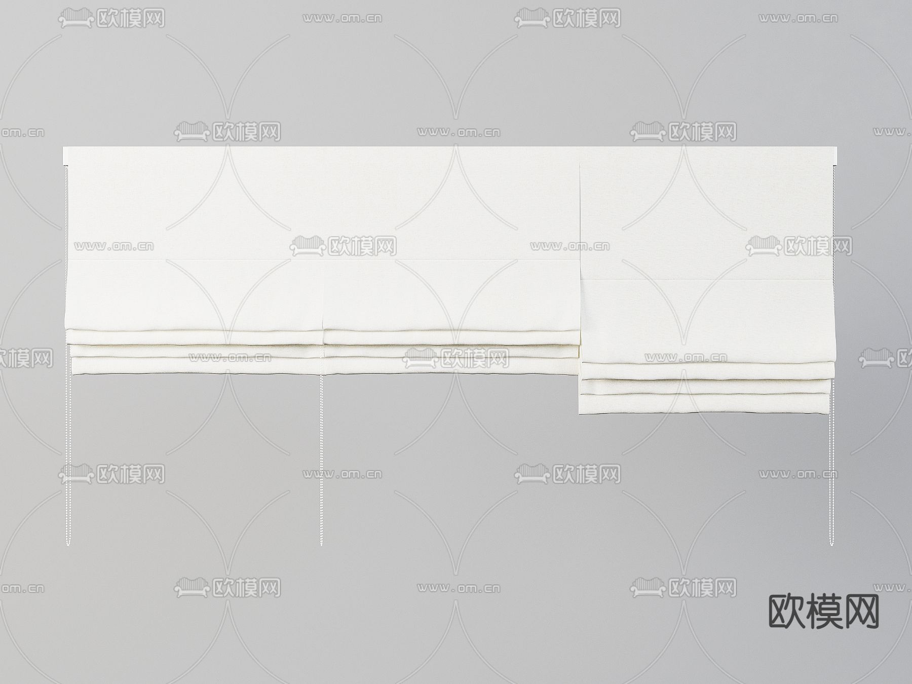 窗帘 卷帘 拉帘 门帘3d模型下载