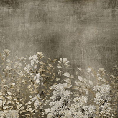  棕色植物壁纸贴图 