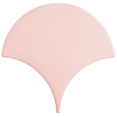  粉色枫叶艺术瓷砖马赛克贴图 