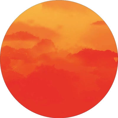  夕阳落日氛围灯夕阳灯贴图 