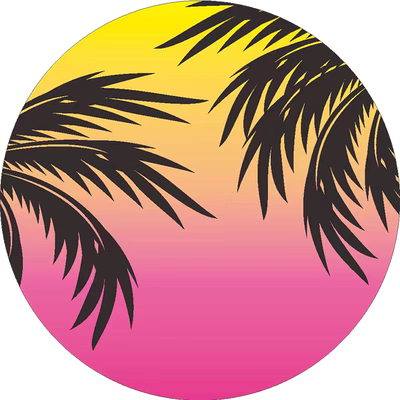  夕阳落日氛围灯夕阳灯贴图 