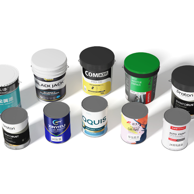  油漆桶 油桶su模型 