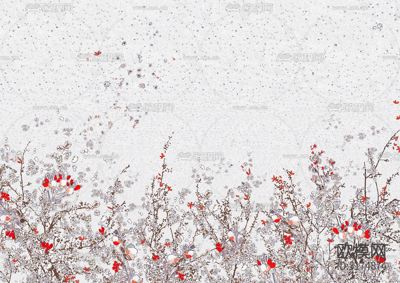 花卉植物壁纸贴图下载