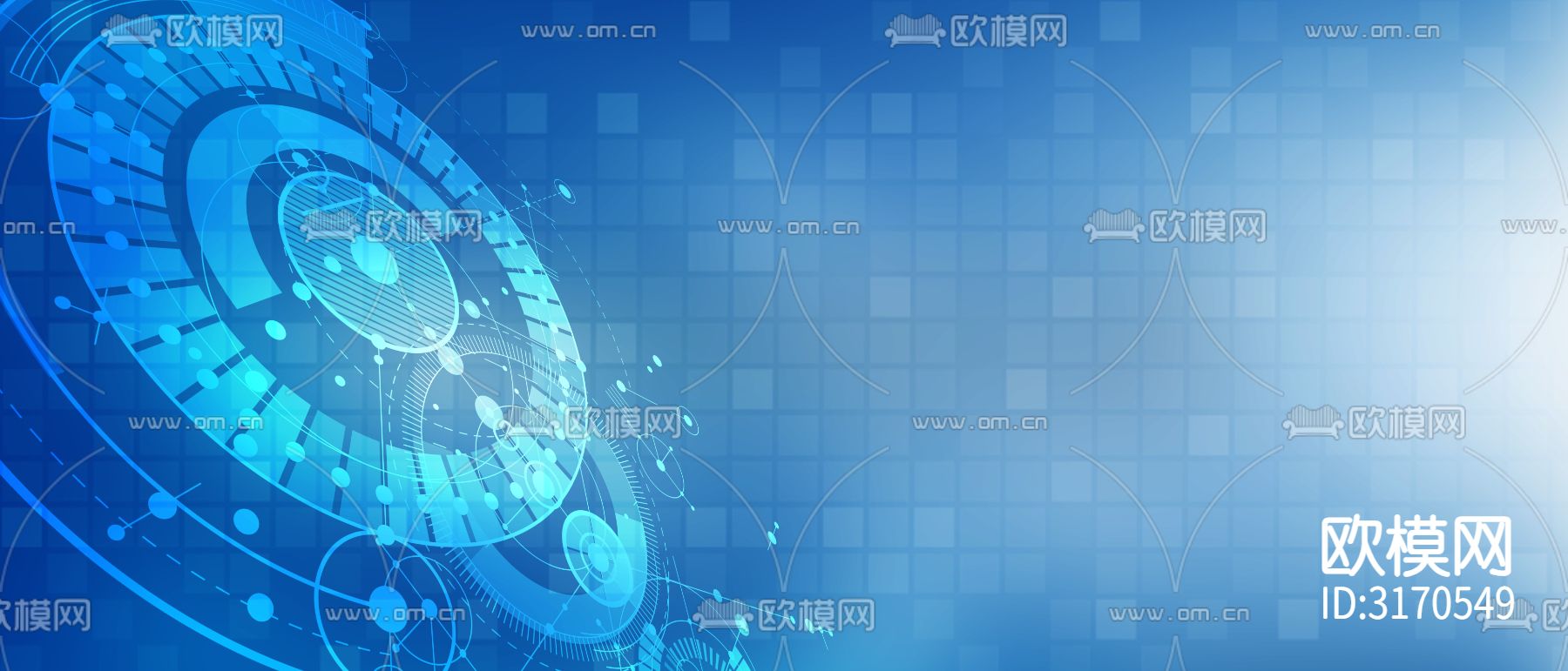 LED屏幕电脑屏幕科技海报贴图