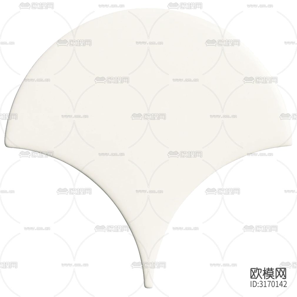 白色枫叶艺术瓷砖马赛克贴图下载
