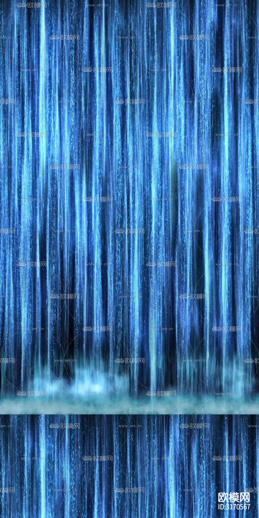 流水LED屏幕海报贴图