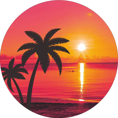  夕阳落日氛围灯夕阳灯贴图 