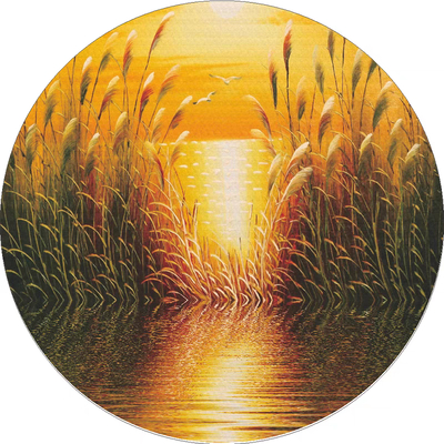  夕阳落日氛围灯夕阳灯贴图 