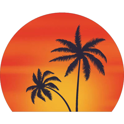  夕阳落日氛围灯夕阳灯贴图 