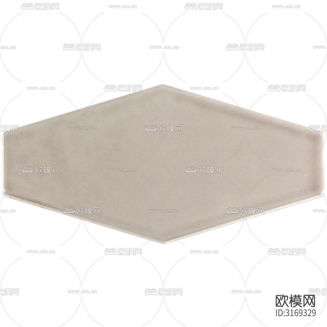 灰色纯色艺术瓷砖马赛克贴图下载（渲染图5）