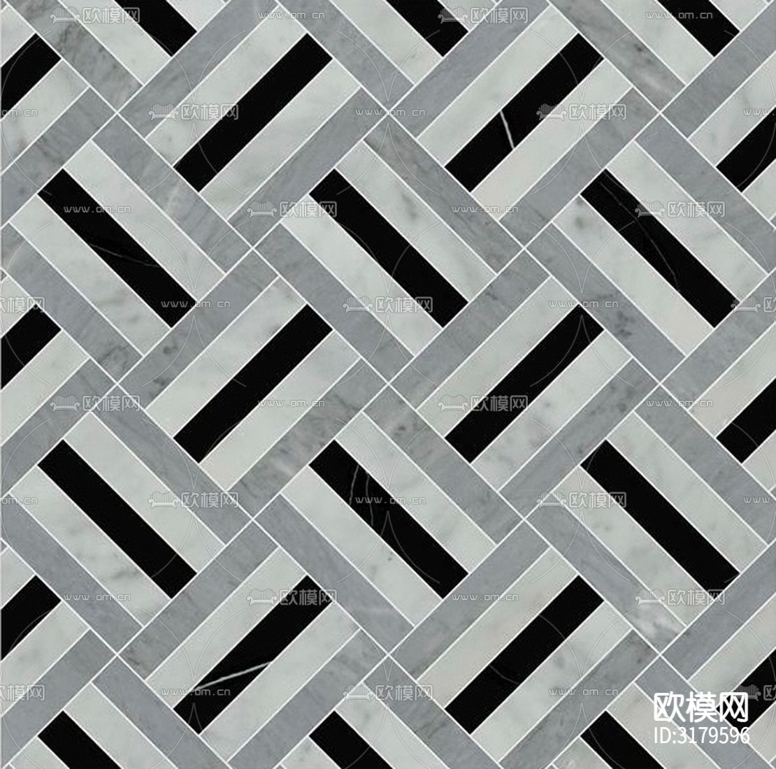 灰色大理石材拼花贴图下载