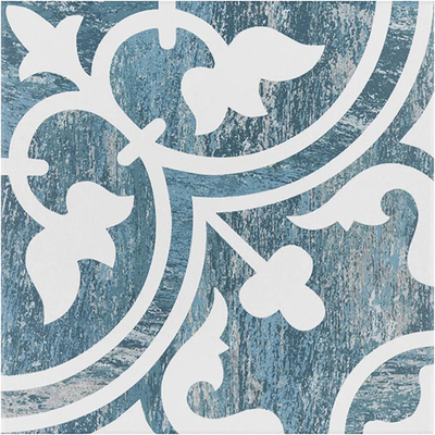  绿色现代简约花砖贴图 