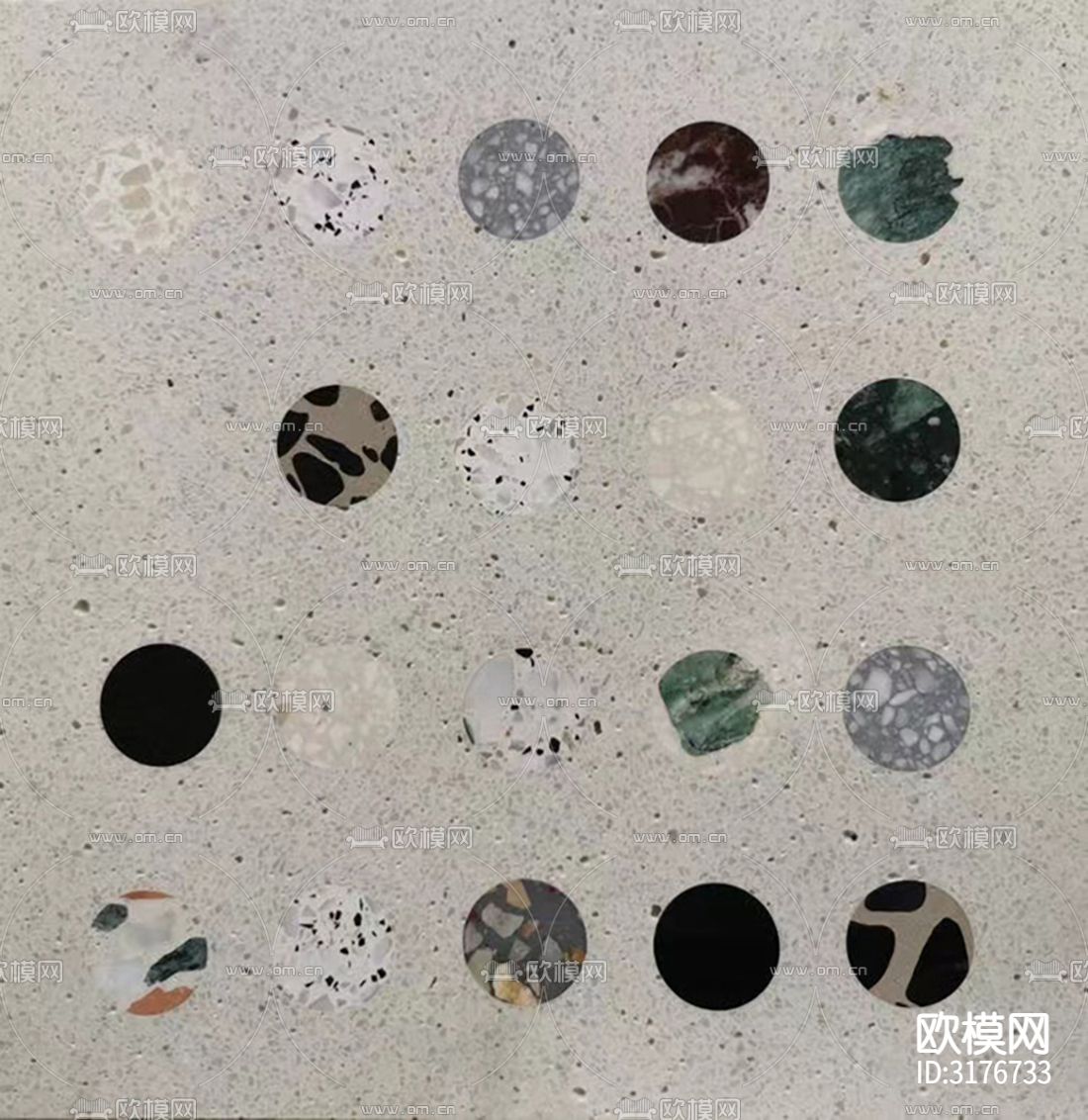 灰色水磨石 文化石贴图下载