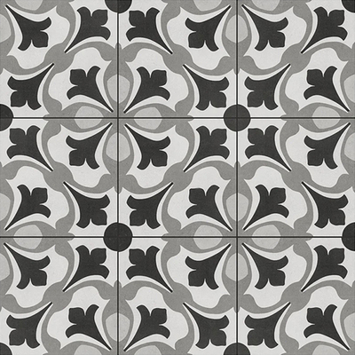 灰色现代花砖贴图 