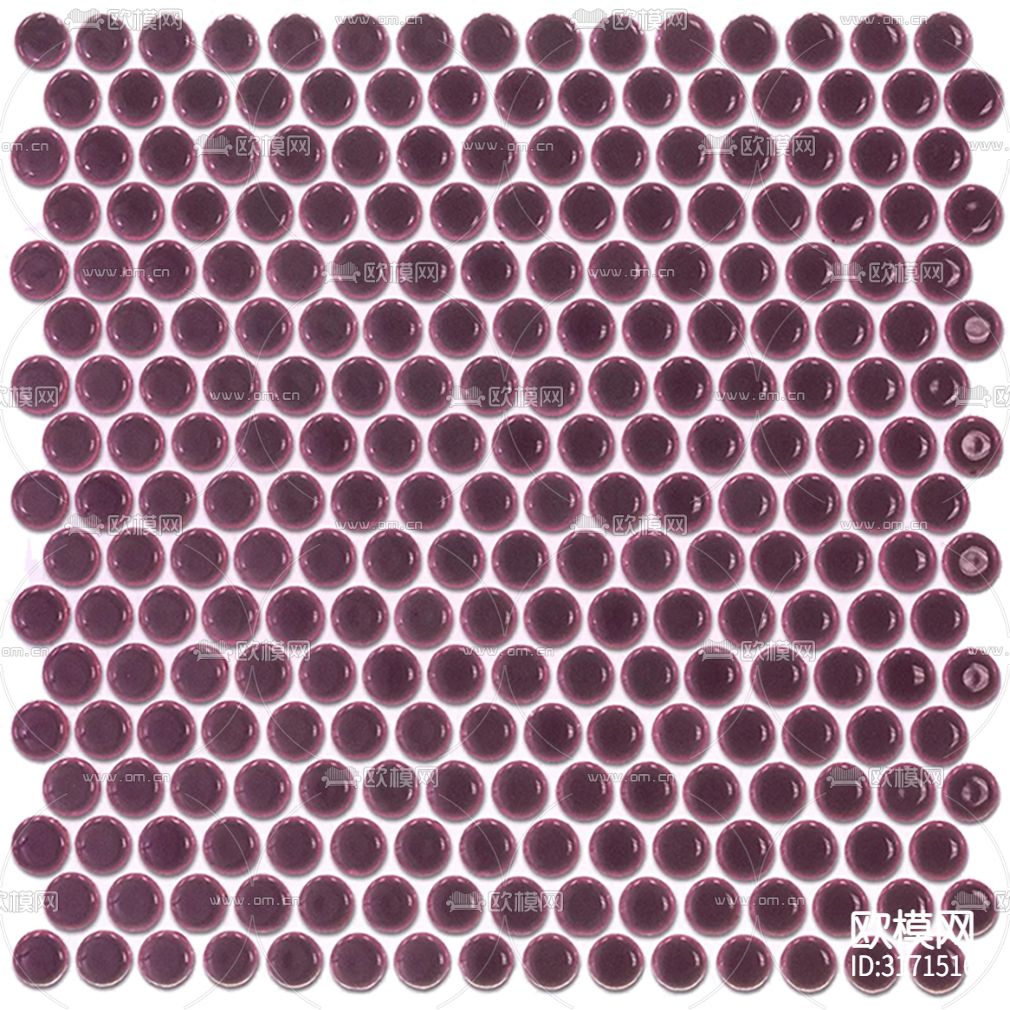 紫色圆形瓷砖马赛克贴图下载