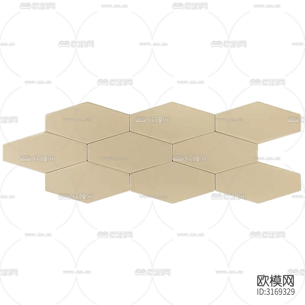 灰色纯色艺术瓷砖马赛克贴图下载（渲染图10）