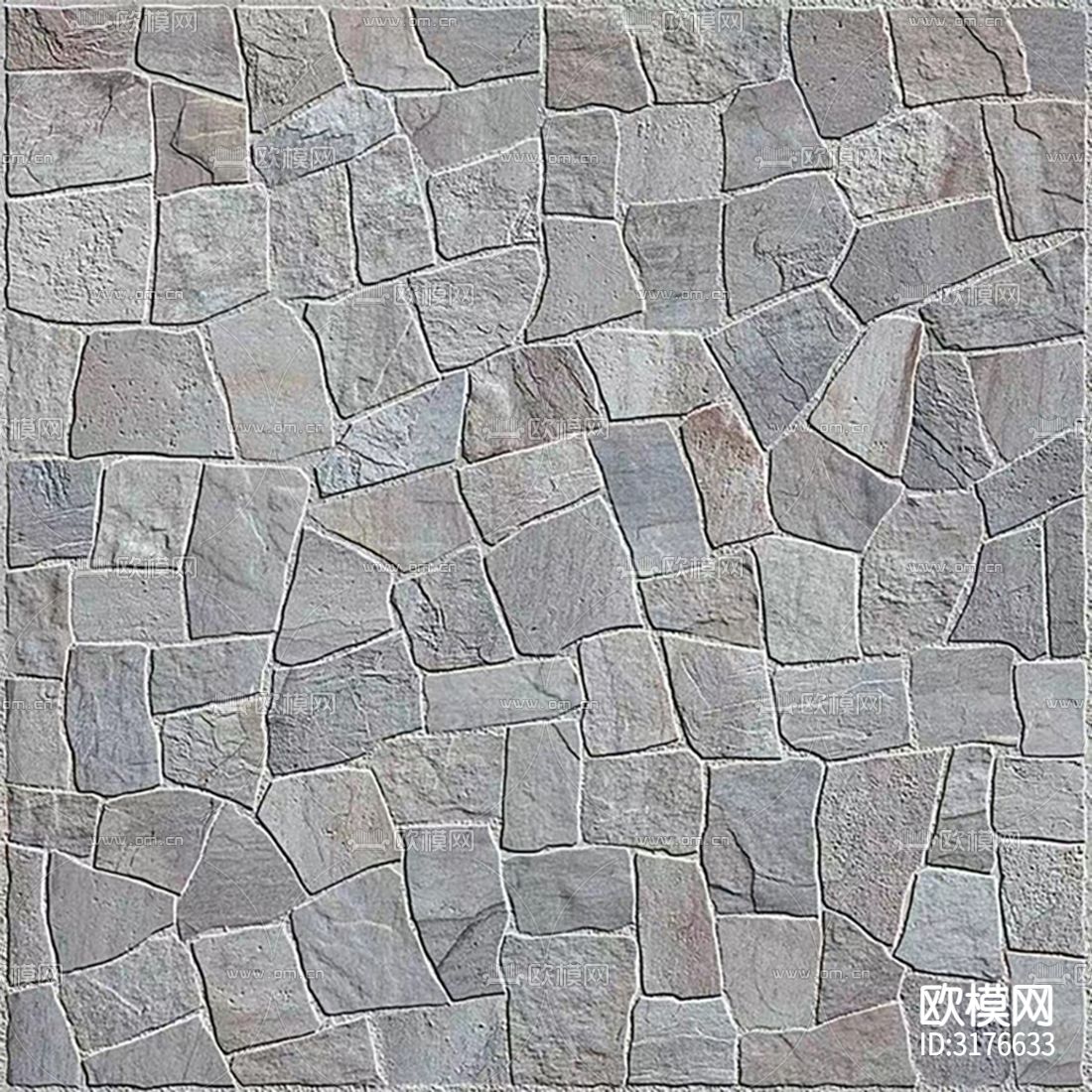 灰色花园路园林路贴图下载