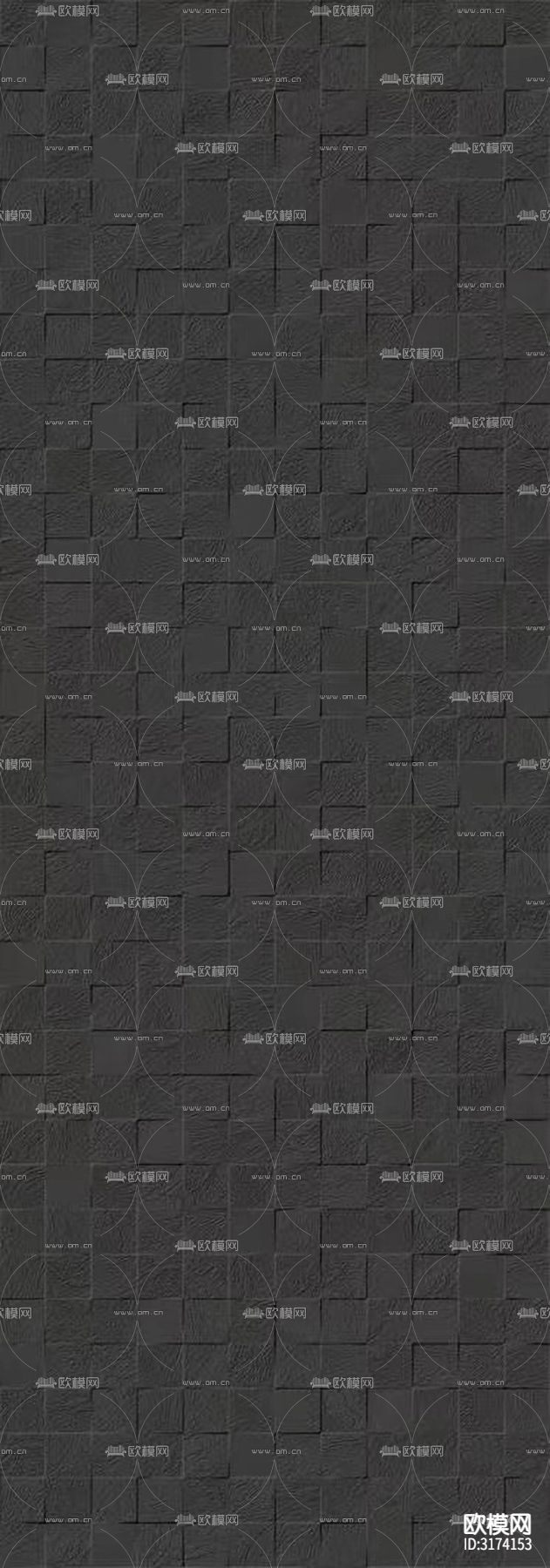 黑色花岗岩石材文化石贴图下载