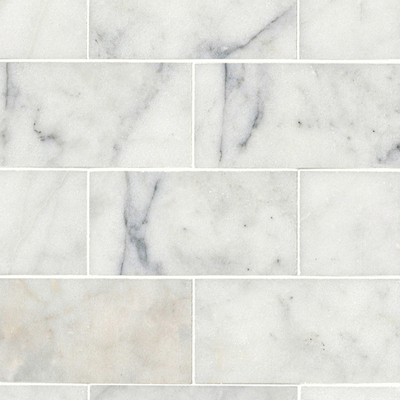  白色大理石材纹长条砖条形砖贴图 