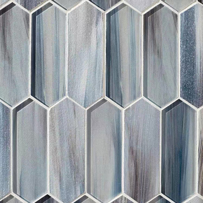  灰色六角马赛克厨卫砖贴图 