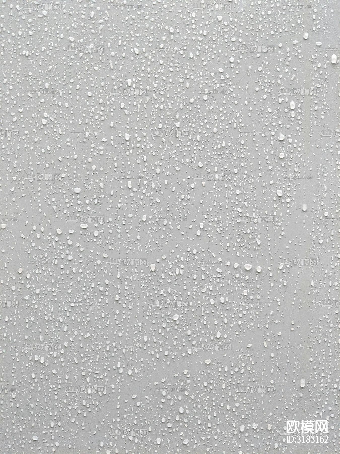 白色水滴墙面材质贴图下载