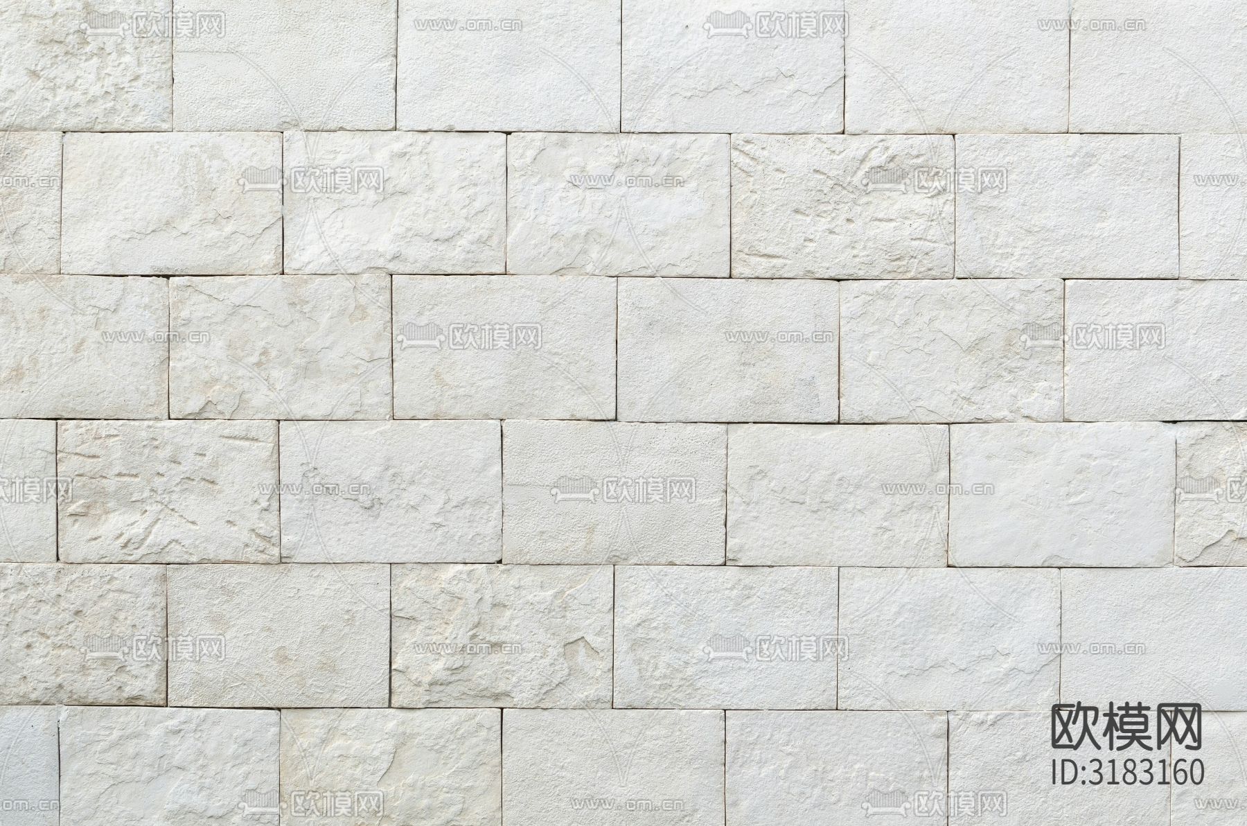 白色石材墙面贴图下载