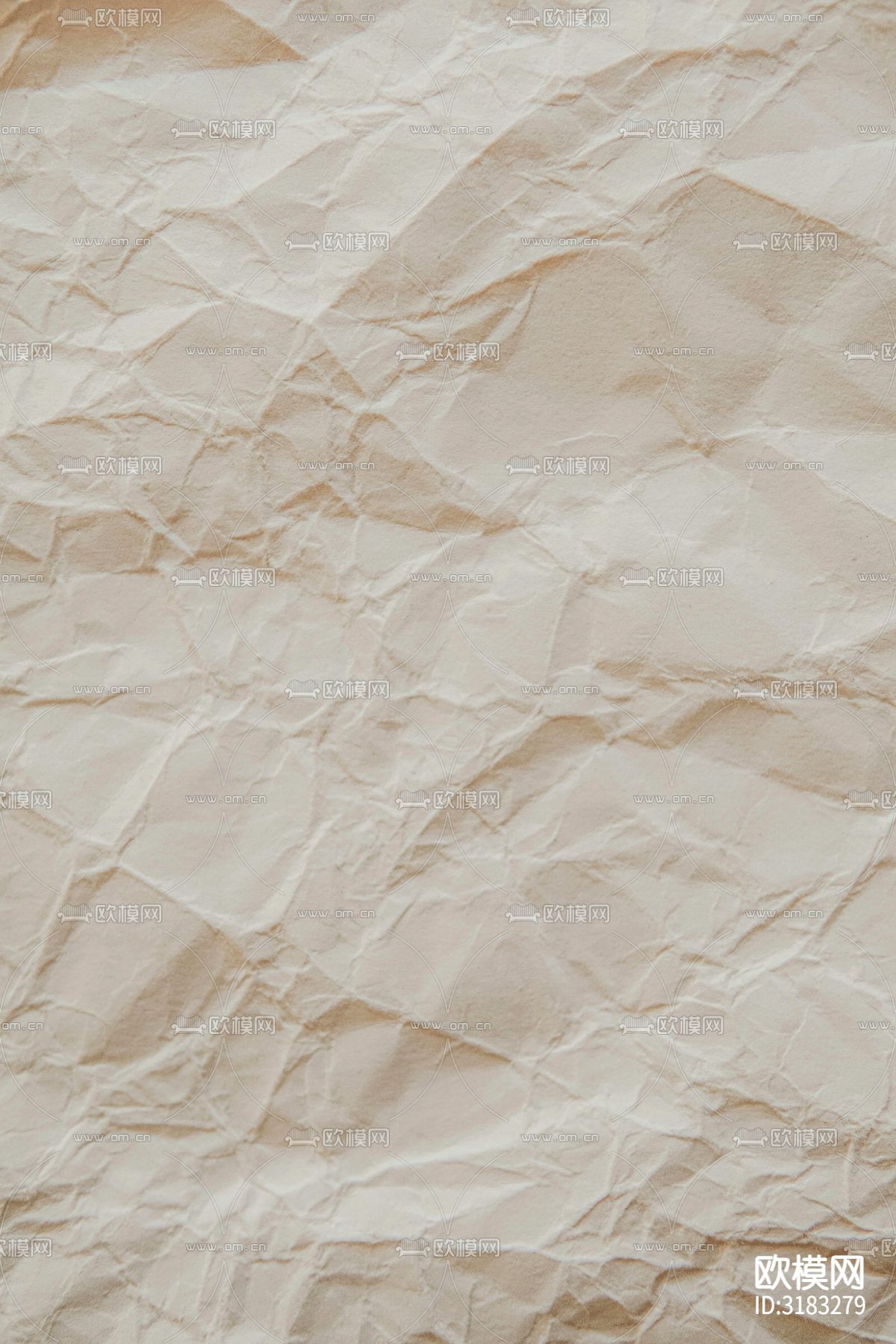 牛皮纸纸张褶皱效果贴图下载