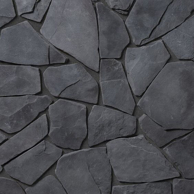  黑色岩石墙贴图 