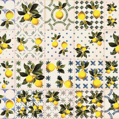  白色现代花砖贴图 