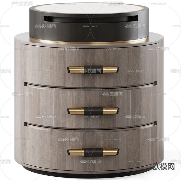 poliform 床头柜3d模型下载(渲染图2)