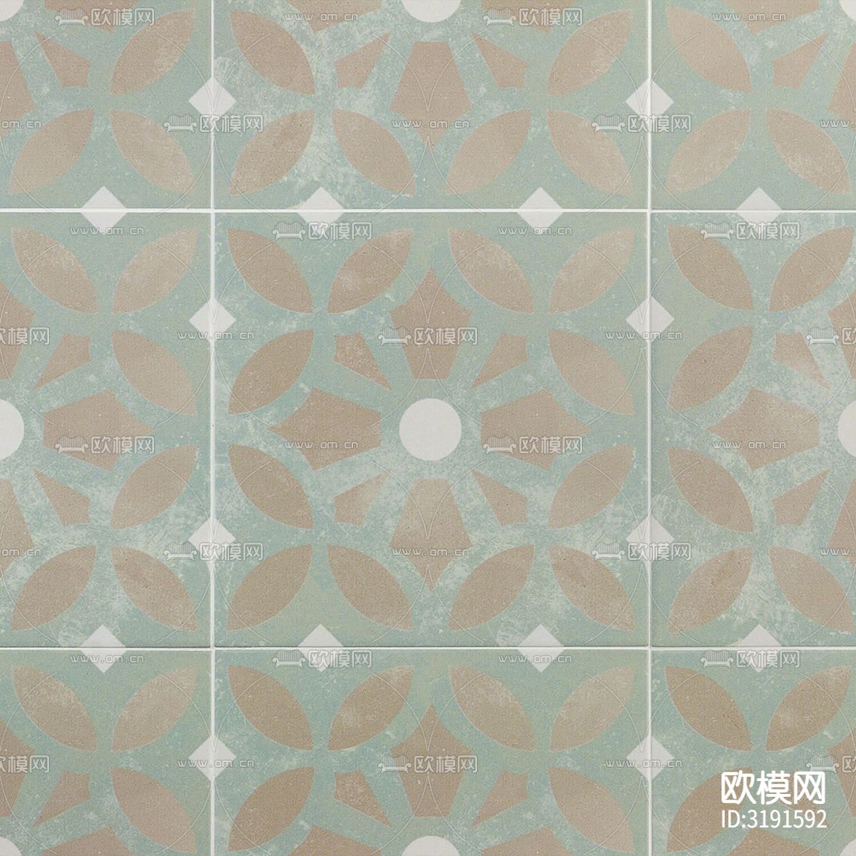 灰色现代花砖贴图下载