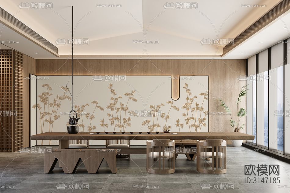 ZX24005竹子 竹叶壁纸