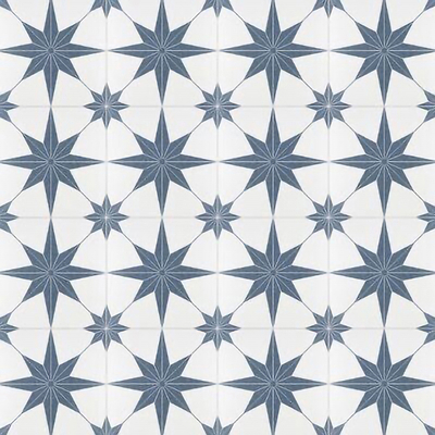  白色现代简约花砖瓷砖贴图 
