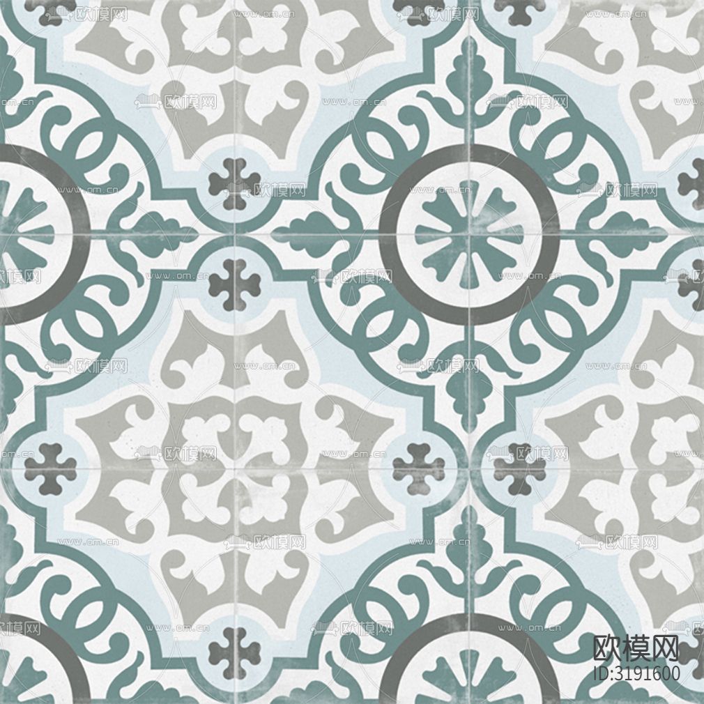 灰色花砖贴图下载