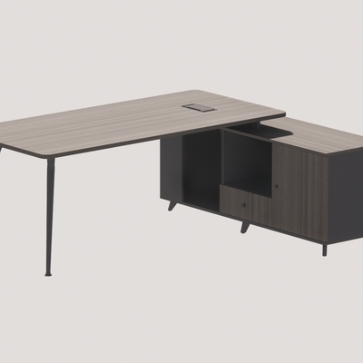  主管桌 班台桌 大班台su模型 