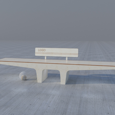  景观座椅 庭院座椅 长凳 长条形坐凳 公共座椅su模型 