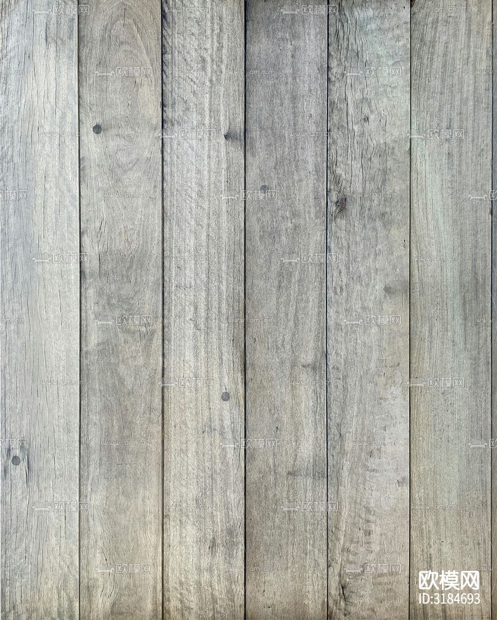 户外灰色防腐木铺装木条 木纹贴图下载（渲染图1）