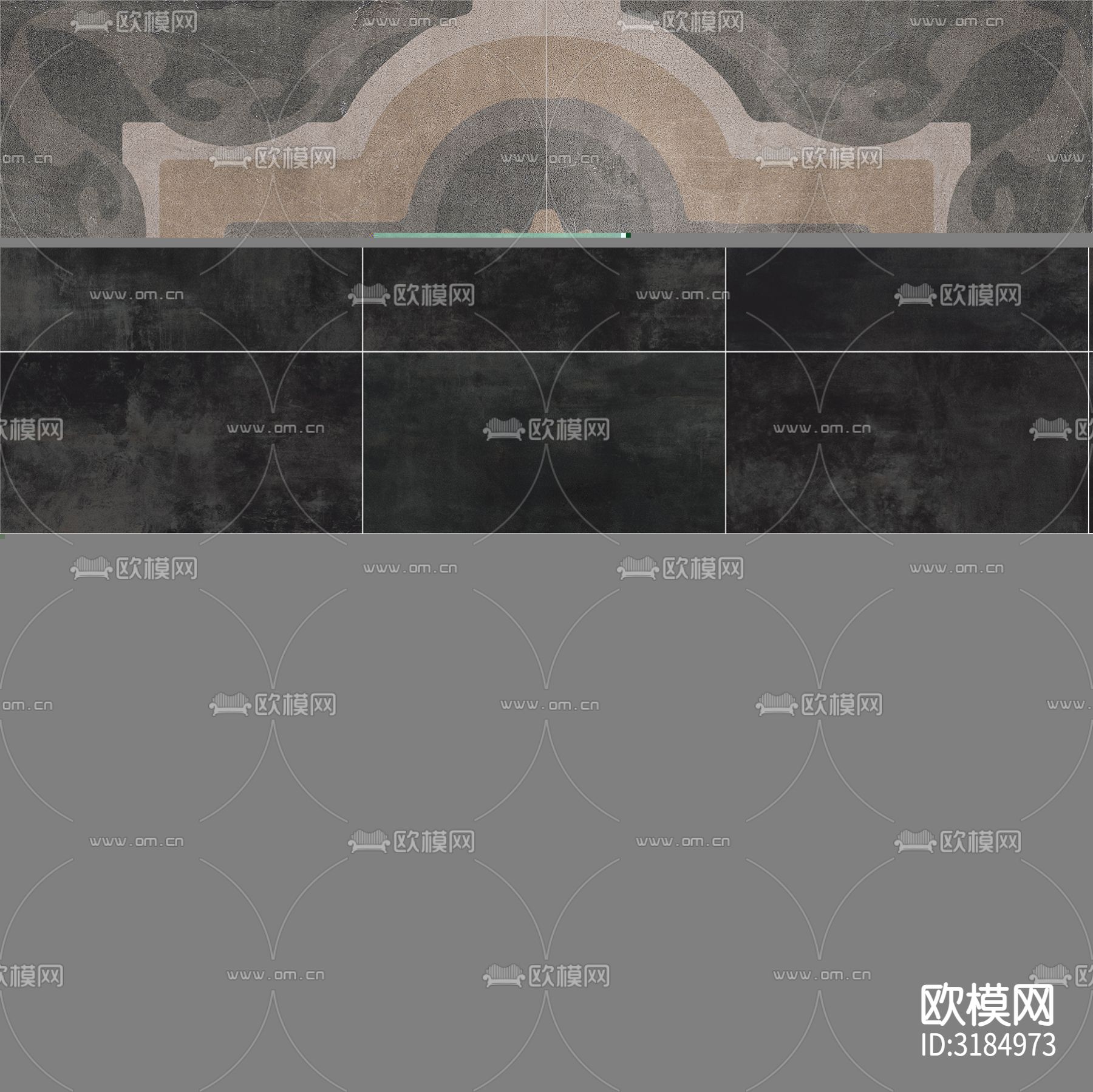 灰色欧式花砖贴图下载