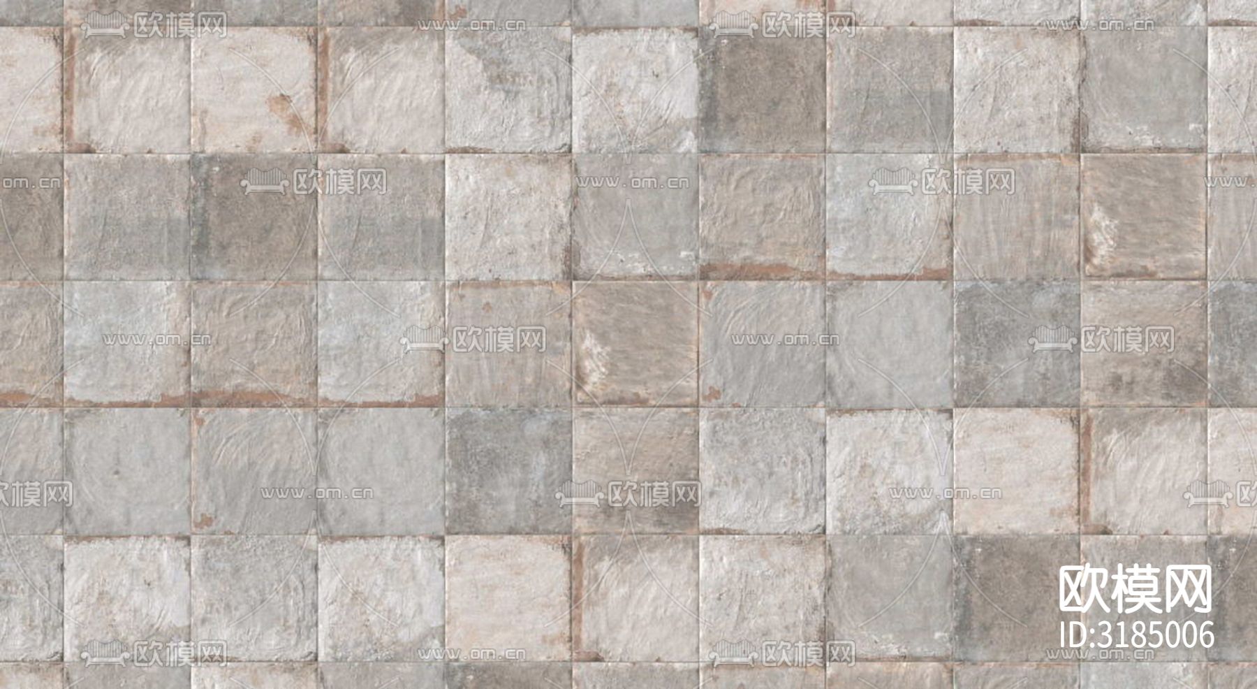 灰色石材纹小方砖格子砖 马赛克贴图下载