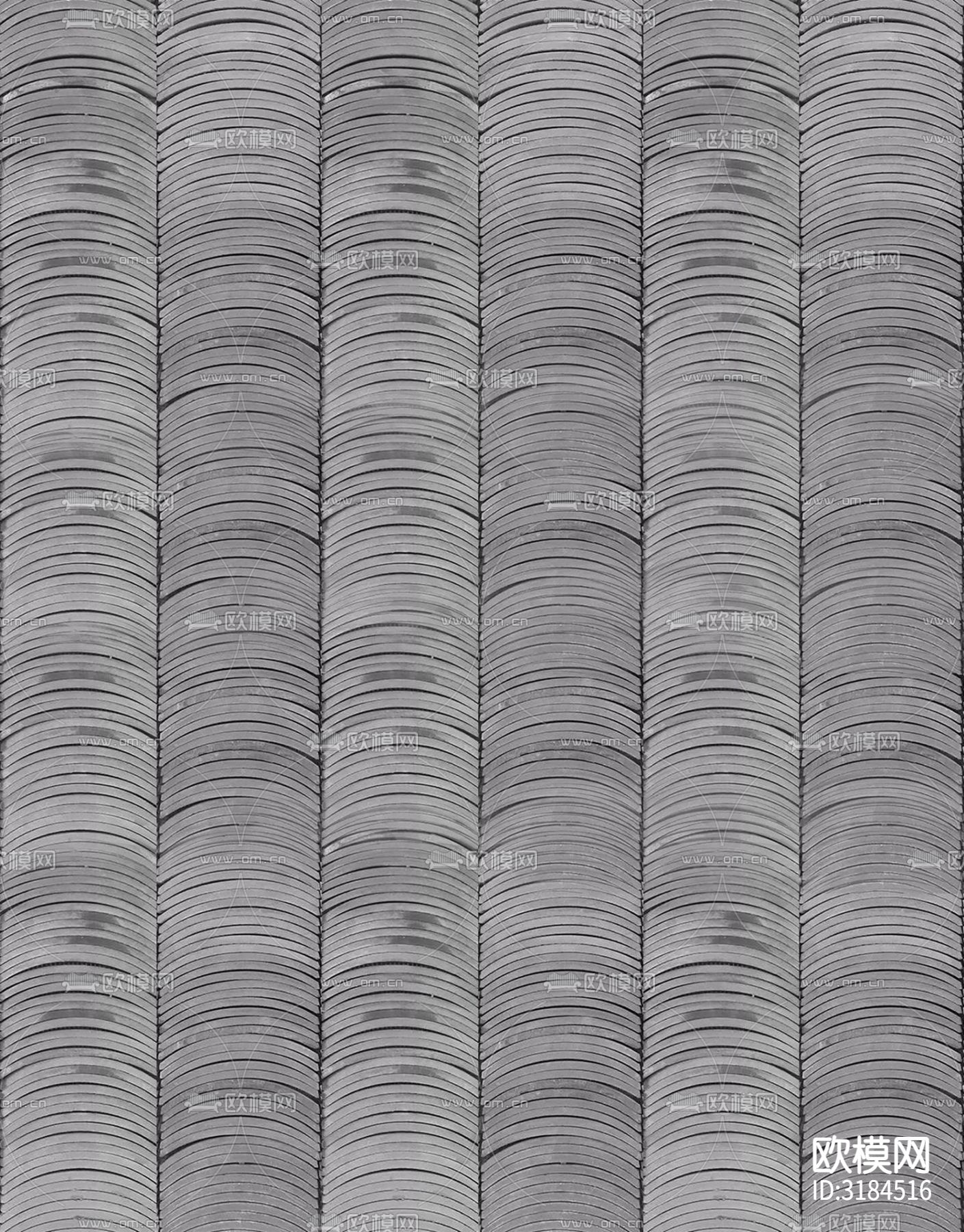 瓦片墙面贴图下载